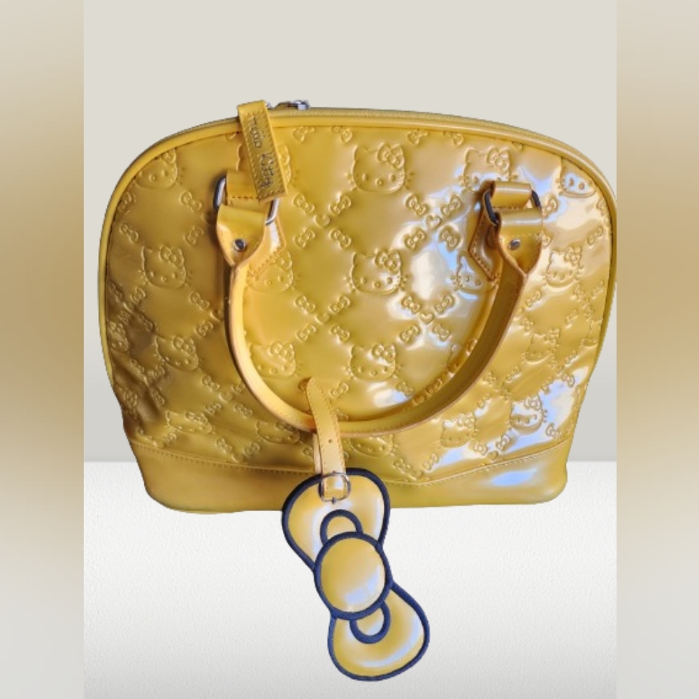 Rare Loungefly Yellow Hello Kitty Purse